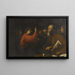 De Christus onder de artsen in de tempel - Jusepe de Ribera — ingelijst kunstwerk aan de muur