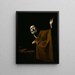 Sint Pieter boeteling - Jusepe de Ribera — ingelijst kunstwerk aan de muur