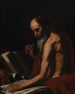 Sint Jeroen - Jusepe de Ribera — weergave van het kunstwerk