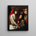 La moquerie du Christ - Jusepe de Ribera — ingelijst kunstwerk aan de muur