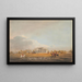 De jachtvergadering van Ootacamund bij M. Chalmers in Gindy Madras 1845 - Justinian Gantz — ingelijst kunstwerk aan de muur