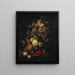 Natuurstudie met bloemen - Juste van Huysum l'Ancien — ingelijst kunstwerk aan de muur
