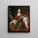 La reine Christine dans le rôle de Minerve - Juste van Egmont — ingelijst kunstwerk aan de muur