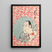 Acteur de Kabuki Nakamura Shikan en coulisses Nakamura Shikan rakuya no zu - Juyd Toshikuni — weergave van het kunstwerk