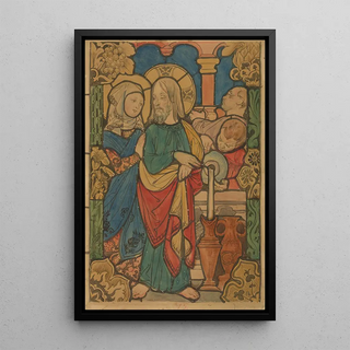 Jzef Mehoffer - The Miracle at Cana in Galilee.webp