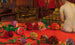 Zinnias Painting - Józef Mehoffer — artwork view