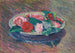 Camélias dans un Bol - Józef Pankiewicz — weergave van het kunstwerk