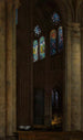 Binnenkant van de kathedraal van Chartres - Józef Pankiewicz — weergave van het kunstwerk