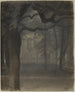 van het heiligdom in het Duboj-park - Józef Pankiewicz — weergave van het kunstwerk