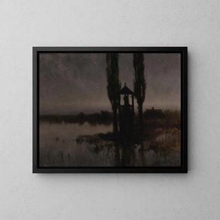 Jzef Rapacki - Nocturnal Marshland.webp