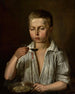 Jongens bij het ontbijt - Józef Simmler — weergave van het kunstwerk
