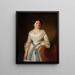 Portret van Meisje Pisarzowska - Józef Simmler — ingelijst kunstwerk aan de muur