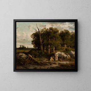 Jzef Szermentowski - Oak forest.webp