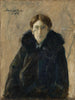 portret van de acteur B. B. - Kalle Løchen — weergave van het kunstwerk