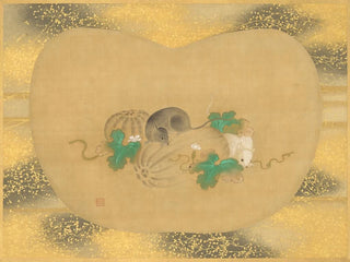 Kan Tsunenobu - Gourd and mice.webp
