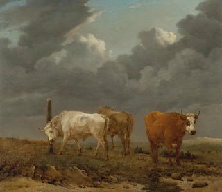 Karel Dujardin - A landscape with cattle.webp