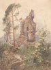 Landschap met ruïne - Karel Vítězslav Mašek — weergave van het kunstwerk
