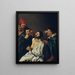 Moquerie du Christ - Karel Škréta — ingelijst kunstwerk aan de muur