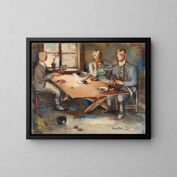 Vhjasming - Karin Luts — framed artwork on a wall
