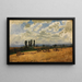 Landschap Wohl - Karl Buchholz — ingelijst kunstwerk aan de muur