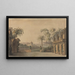 Turkse scène decor schilderij - Karl Ferdinand Langhans — ingelijst kunstwerk aan de muur