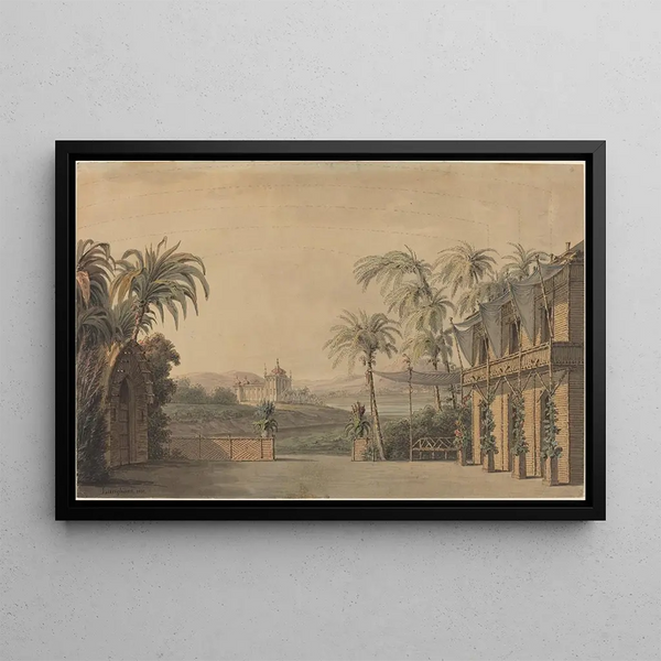 Karl Ferdinand Langhans - Turkish Stage Design.webp