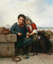 Twee broers en zussen - Karl Friedrich Boser — weergave van het kunstwerk