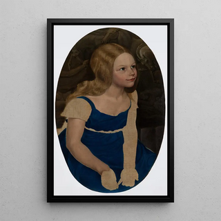 Karl Friedrich Schinkel - Portrait of the Artists Daughter Marie.webp