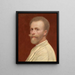 Zelfportret - Karl Friedrich Steinhardt — ingelijst kunstwerk aan de muur