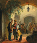 Te laat - Karl Georg Naumann — weergave van het kunstwerk
