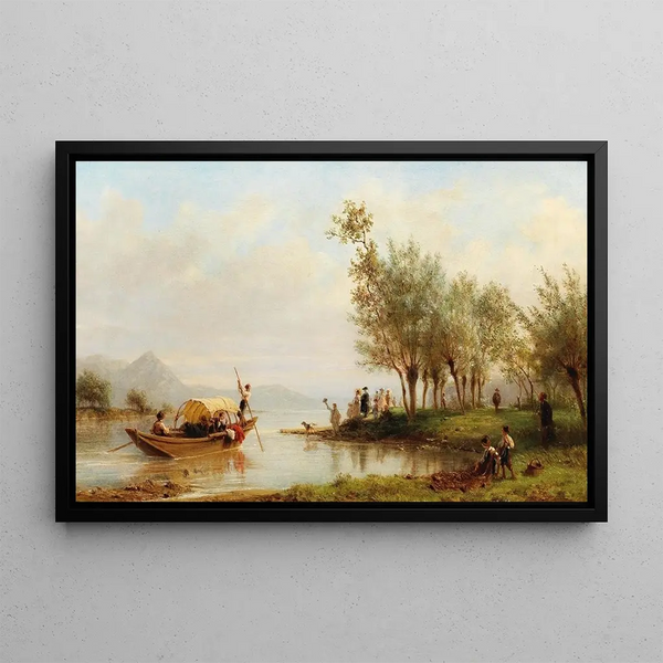 Karl Girardet - A Sunday outing.webp