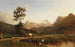 Swiss Alpine Landscape Painting - Karl Girardet — artwork view