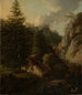 Morgen in Saksisch Zwitserland - Karl Gottfried Traugott Faber — weergave van het kunstwerk
