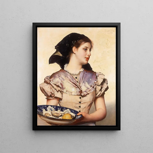 Karl Gussow - The Oyster Girl.webp