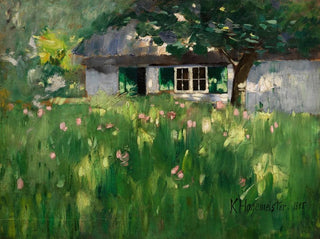 Karl Hagemeister - Bauernhaus bei Ferch.webp