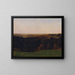 Sur toutes les cimes, il règne le calme - Karl Haider — ingelijst kunstwerk aan de muur