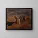 Studie van compositie - Karl Isakson — ingelijst kunstwerk aan de muur