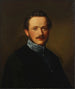 portret van Friedrich Freiherr von Koenig-Warthausen - Karl Jakob Theodor Leybold — weergave van het kunstwerk