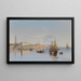Vue van Venetië - Karl Kaufmann — ingelijst kunstwerk aan de muur