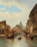 Motief van Venetië - Karl Kaufmann — weergave van het kunstwerk