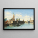 Venetiaans tafereel II - Karl Kaufmann — ingelijst kunstwerk aan de muur