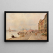 Venetië Riva dei Sette Martiri - Karl Kaufmann — ingelijst kunstwerk aan de muur