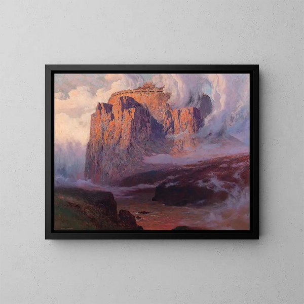 Vers Walhall - Karl Ludwig Prinz — framed artwork on a wall
