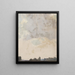 Studie van de wolken II - Karl Maria Thuma — ingelijst kunstwerk aan de muur