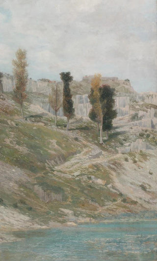 Karl Mediz - Felsenlandschaft bei St Canzian.webp