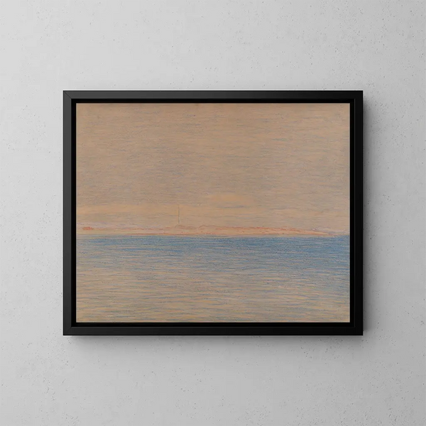 Marque de navigation - Karl Nordström — ingelijst kunstwerk aan de muur