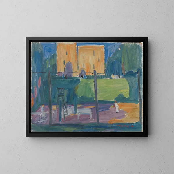 Movement of the Tomb - Karl Prsimgi — framed artwork on a wall