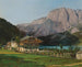 Villa Zedlitz aan het Altaussee-meer met uitzicht op Trisselwand - Karl Reinhold — weergave van het kunstwerk
