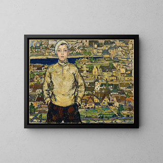 Karl Suschnik - Boy in a landscape.webp