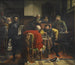 Aankondiging van de doodstraf aan Johann Friedrich de Saxe - Karl Swoboda — weergave van het kunstwerk
